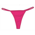 BELLA+CANVAS  Ladies Cotton/Spandex Thong Bikini